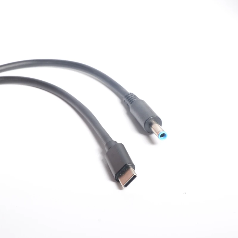 Адаптер питания USB Type-C PD, переходник на 4,5*3,0 мм кабель для зарядки ноутбука, шнур для HP Stream 11 13 14 Split 13x2