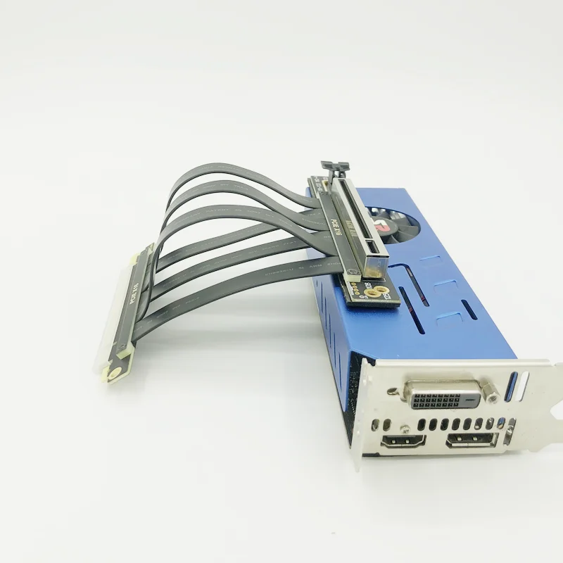 曲がったケーブル-Cool-e 3.0x16,高速で柔軟な拡張カード,延長ポート,90度アダプター