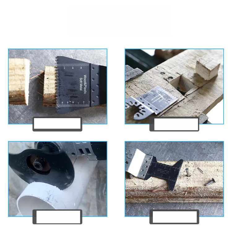 Jeu de lames de scie, 48 pièces, pour le travail du bois, plastique, multifonctionnel, coupe de métal souple, ouvert, droit, machine à découper, accessori