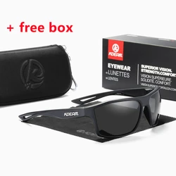 Kdeam New Fishing Polarizing Sunglasses Super Light Sports Polarized Goggles for Men Women Driving Eyeweargifts UV400 Sunglasses