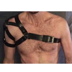 Men Harness Lingerie Shoulder Belt Men Arnes Mujer Ceinture Homme Gg Belt Fantazi Seks Body Bondage Harness Suspenders Rave