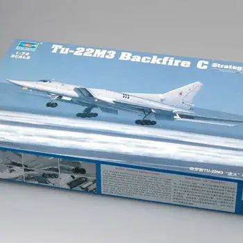 트럼펫 Tu-22M3 백파이어 C 플라스틱 모델 키트, 01656 1/72 