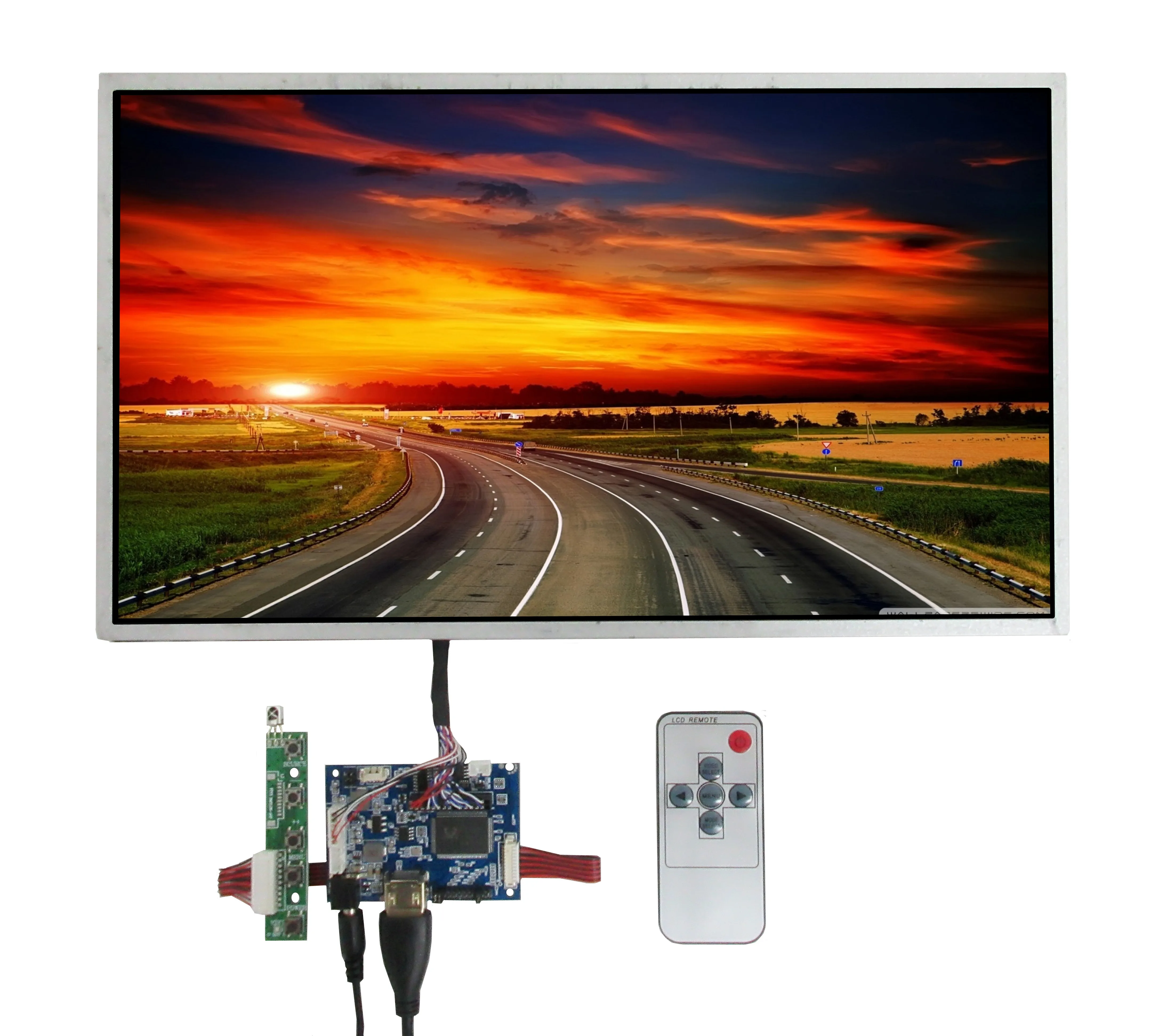 10.1/14/15.6''Screen Display LCD Monitor Driver Control Board HDMI-Compatible For Computer Secondary Screen Banana Raspberry Pi