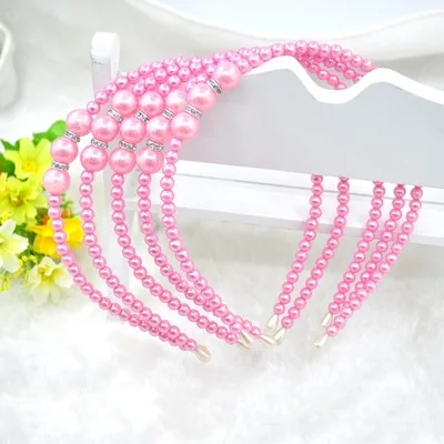 1pcs New fashion Korean princess children pearl headband wholesale