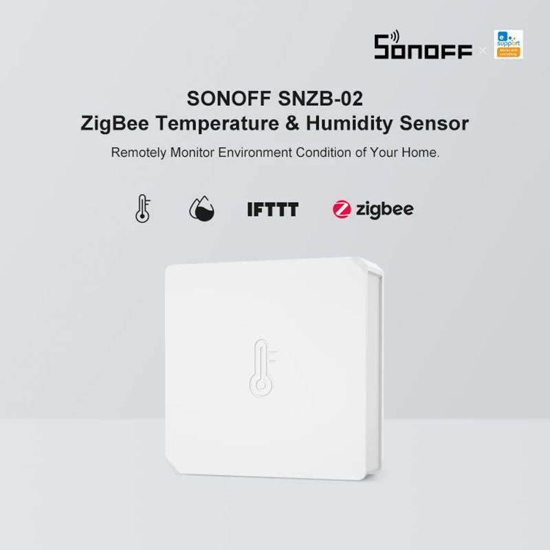SONOFF Zigbee 3.0 ZBBridge Mini ZBMINI / Wireless Switch / Temperature Humidity /Motion /Door Sensor Work With Alexa Google Home