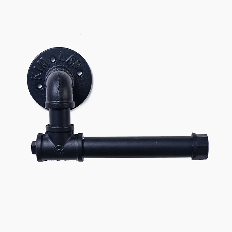 産業用エアダクト壁掛けブラケット、サスペンションラック、鉄製固定キット、トイレットペーパーホルダー