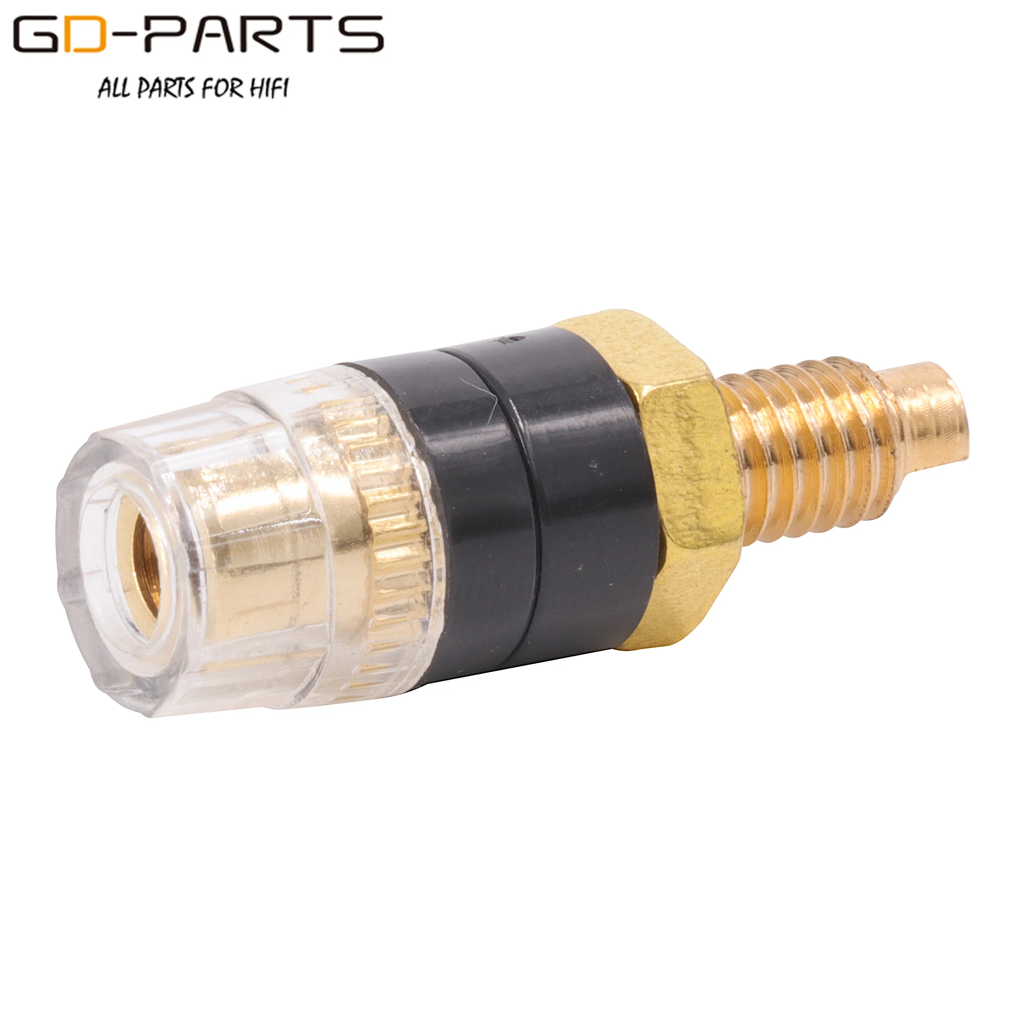 Mini Vàng Bằng Đồng Thau Loa Liên Kết Bài Nữ AMP Chuối Jack Cắm Ổ Cắm Cổng Kết Nối Bộ Chuyển Đổi Âm Thanh Hifi DIY