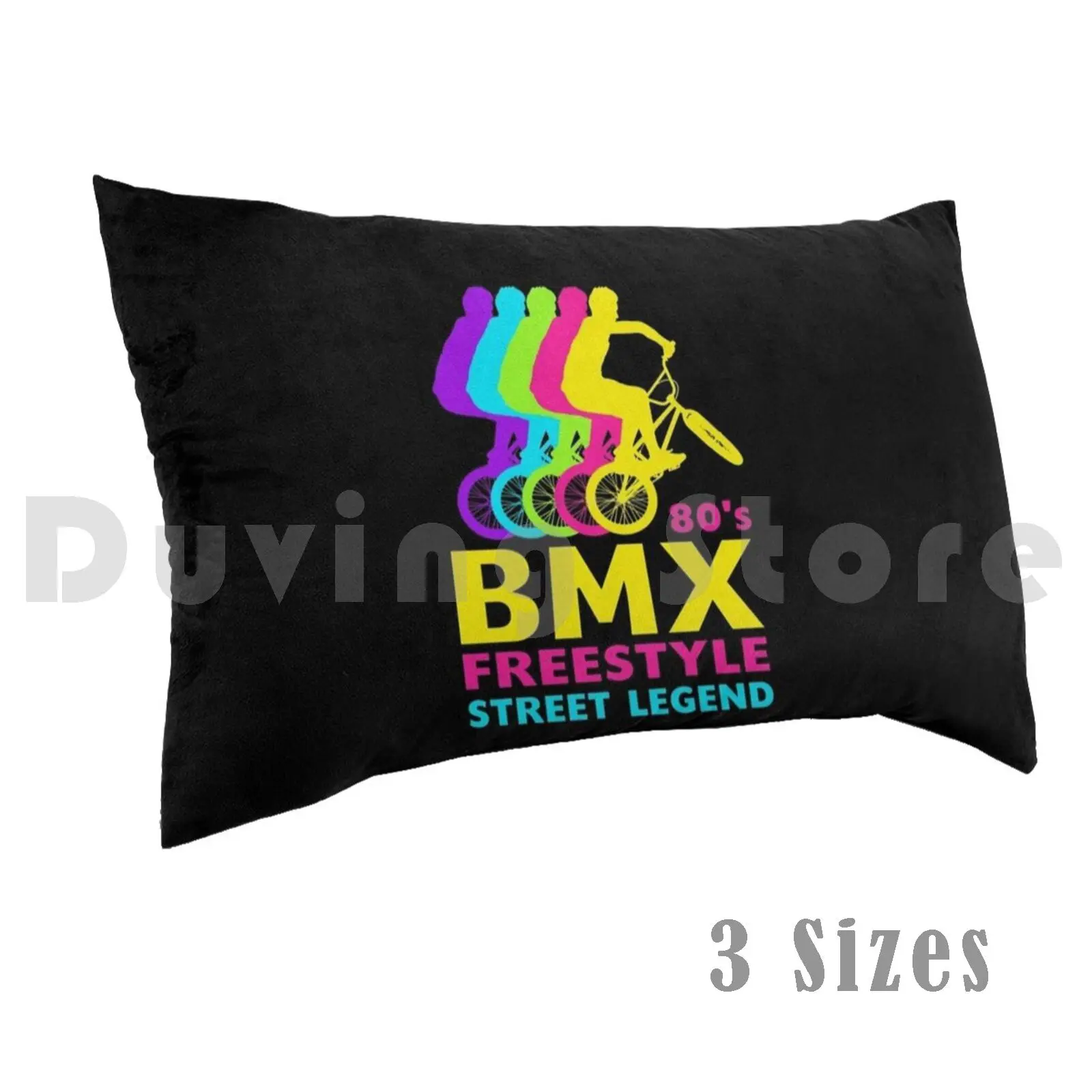 Bmx 80's Freestyle Street Legend Retro Vintage 1980's Bmx Bike Pillow Case Printed 50x75 Bmx 1982 Bicycle