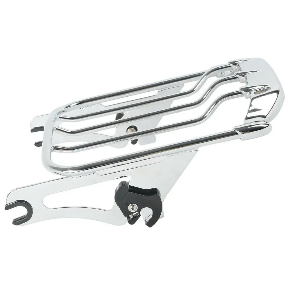 Motorcycle Detachable Two Up Luggage Rack For Harley Touring Road King Street Electra Glide 2009-2022 2019 2018 Air Wing