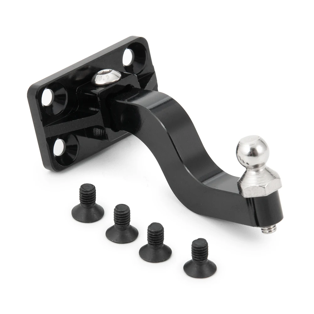 AXSPEED Anhängerkupplungshaken aus Aluminiumlegierung für Axial SCX10 1/10 RC Ferngesteuertes Crawler-Auto, Upgrade-Teile und Zubehör