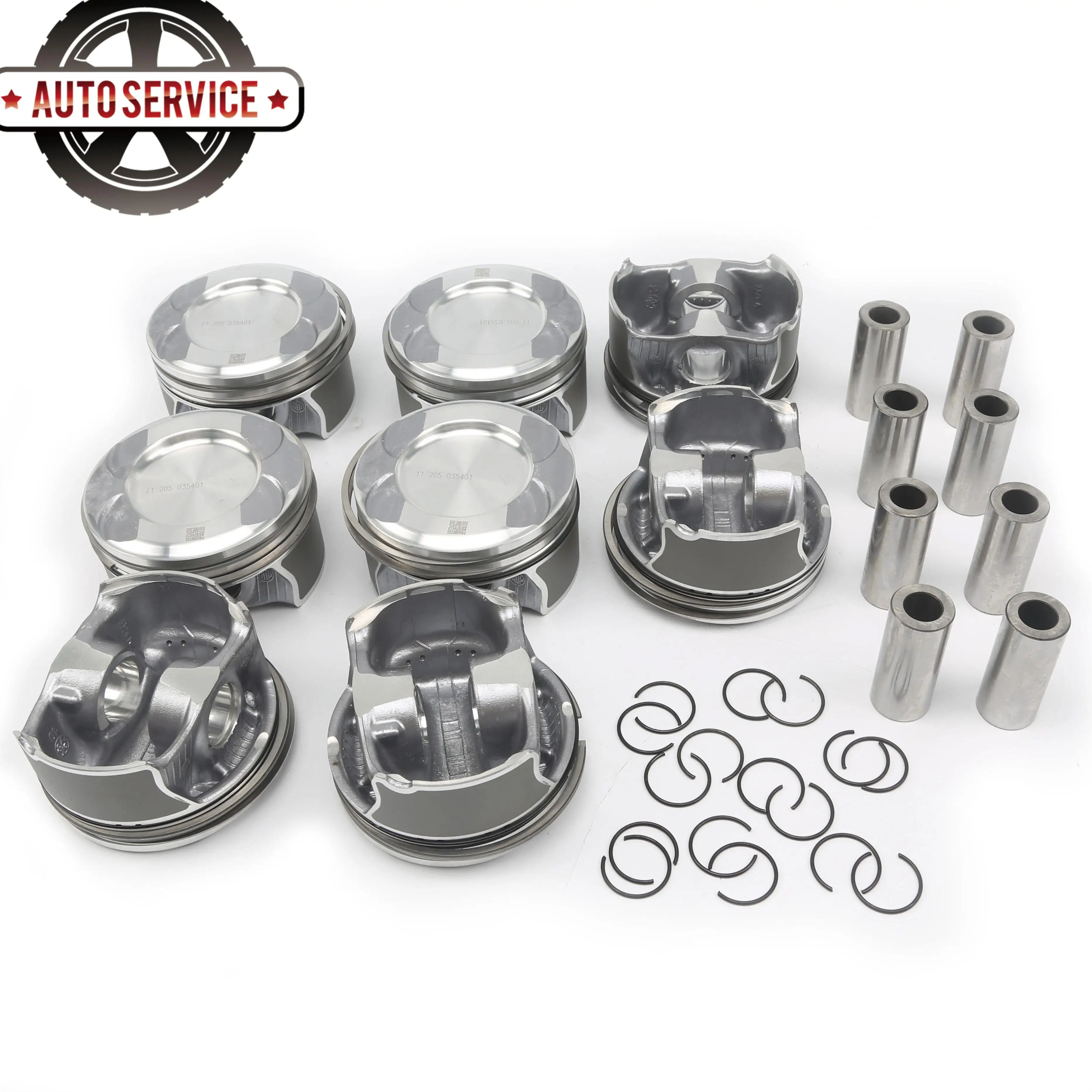 STD Pistons & Pistons Rings Set For Mercedes-Benz GL500 S500 SL550 CLS500 E550 GL500 ML550 GLE500 M278 4.6L 4.7L V8 2780301117