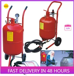 5 Gallon 20L Portable Sandblasting Machine Sandblaster Remove Rust Workpiece Cover Blasting Tool