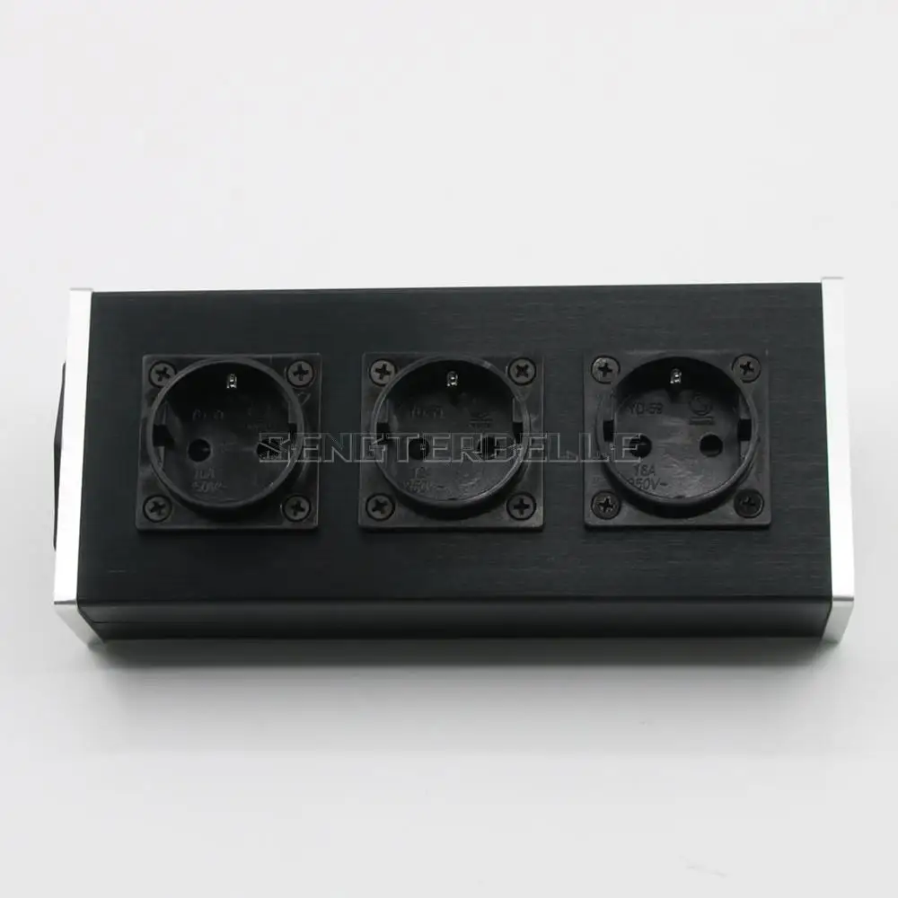 Tiêu Chuẩn Châu Âu Ổ Cắm Điện HiFi EU AC Ổ Cắm Điện Dải Cho Âm Thanh Thiết Bị