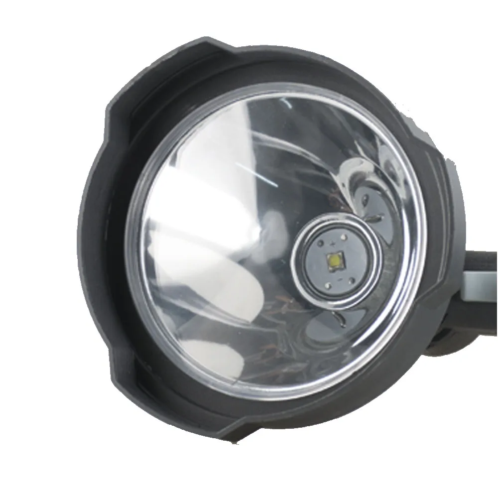 Ju Jingyang LED Handheld Searchlight USB Rechargeable Glare Zoom Flashlight Outdoor Hunting Night Fishing Light