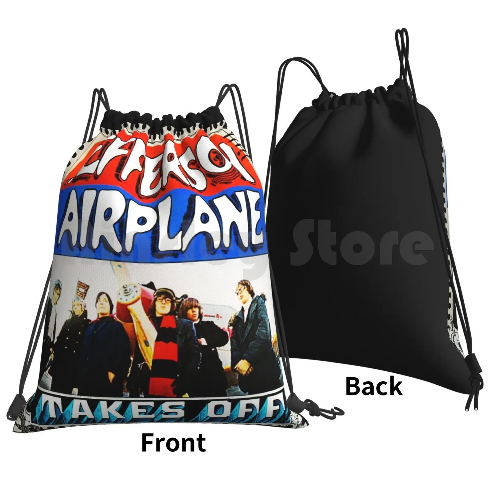 Music Band Ternama Backpack Drawstring Bags Gym Bag Waterproof Jefferson Dave Matthews Band Michael Monroe Music Band