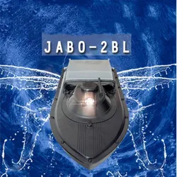 JABO 2BL RC Fishing Bait Boat Navigation ship Boat LED light Night Fishing Intelligent Feeding Boat Free waterproof bag gift toy