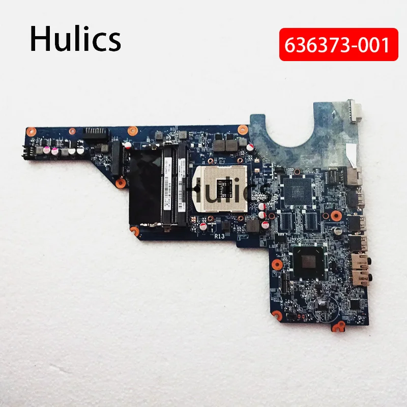 Hulics Used For HP Pavilion G4 G4-1000 G6 G6-1000 G7 G7-1000 Laptop Motherboard HM65 DDR3 636373-001 DA0R13MB6E0 DA0R13MB6E1