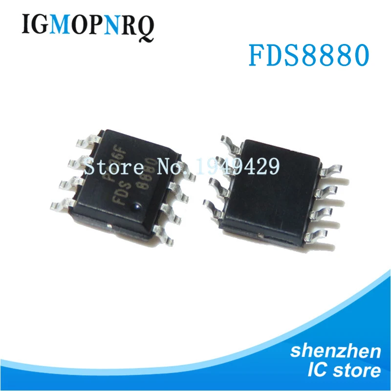 10PCS FDS4435 FDS8880 FDS8884 FDS8958A FDS8958 4435 8880 8884 8958 SOP