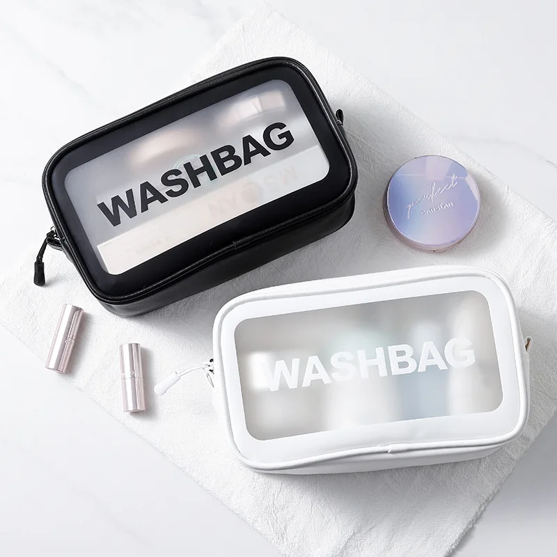 

Fashion Waterproof Cosmetic Bag Portable Makeup Cosmetic Wash Bag Travel Makeup Storage Bags Toothbrush Bages Organizer