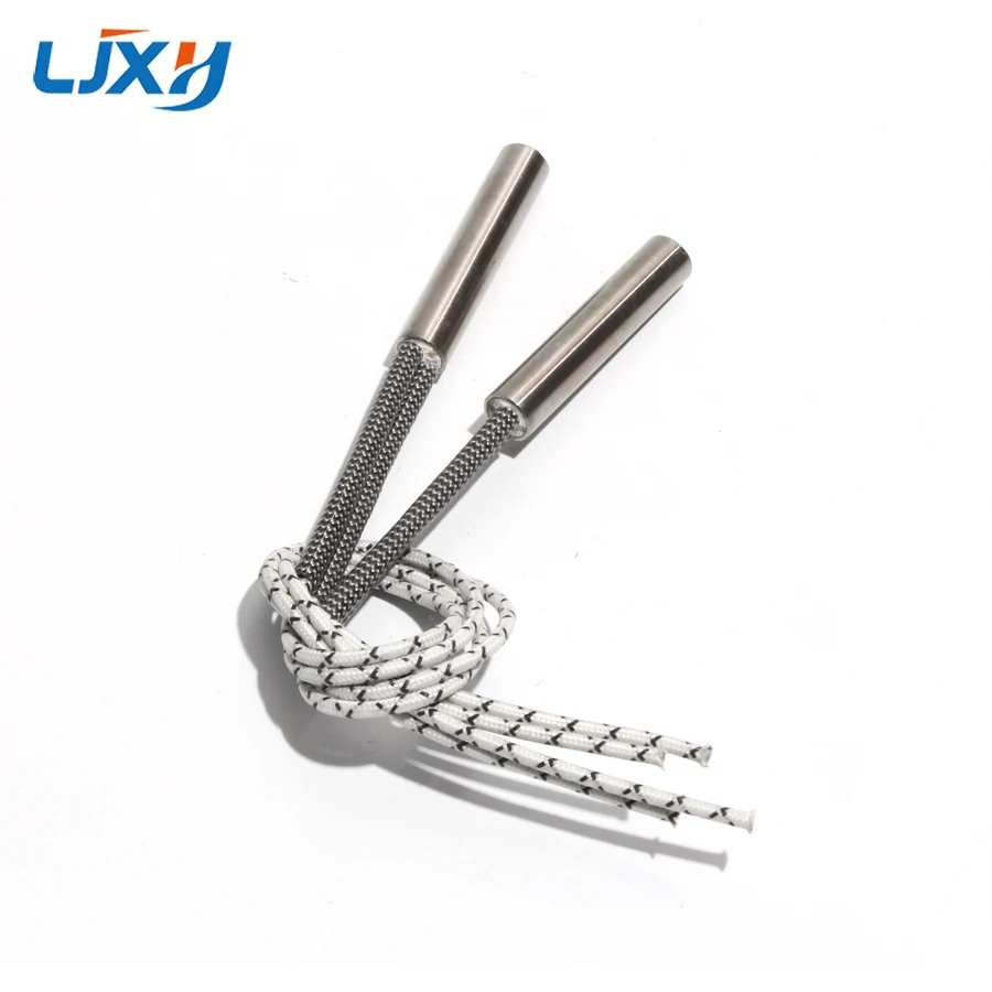 LJXH 2PCS 20mm 40~60mm High-density Low Pressure Single-End Electric Heating Pipe for Water 316SUS 110W/125W/140W/155W/165W
