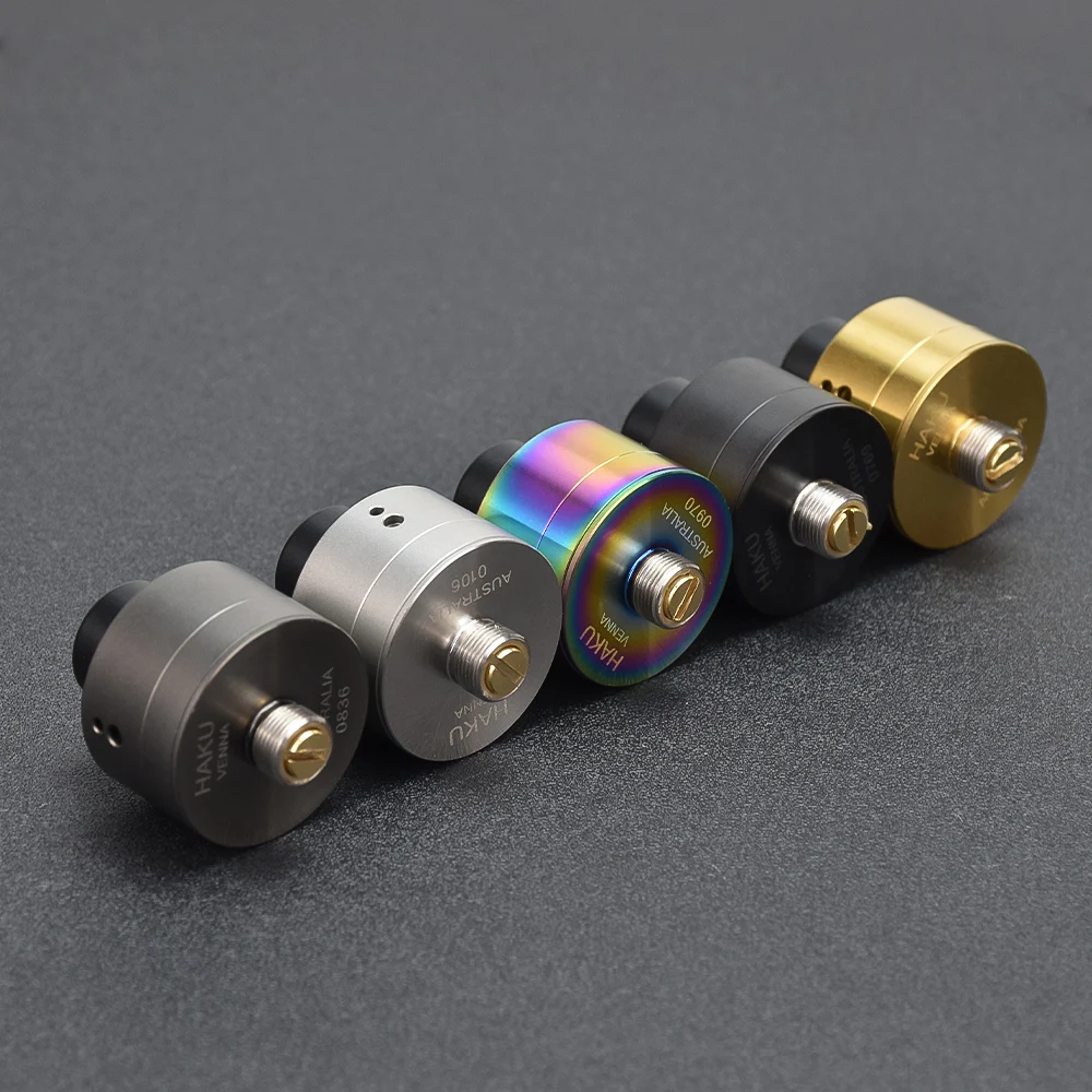 Haku Venna RDA 22mm MTL Tank With squonk BF PIN Vaporizer Single Coil Rebuilding 510 Electronic Cigarette Atomizer
