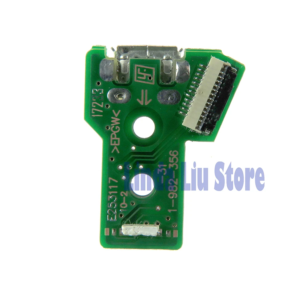 คณะกรรมการชาร์จ USB พอร์ตสำหรับ PS4 Controller Controller JDS030 JDS001 JDS011 JDS040 JDS050 เปลี่ยน