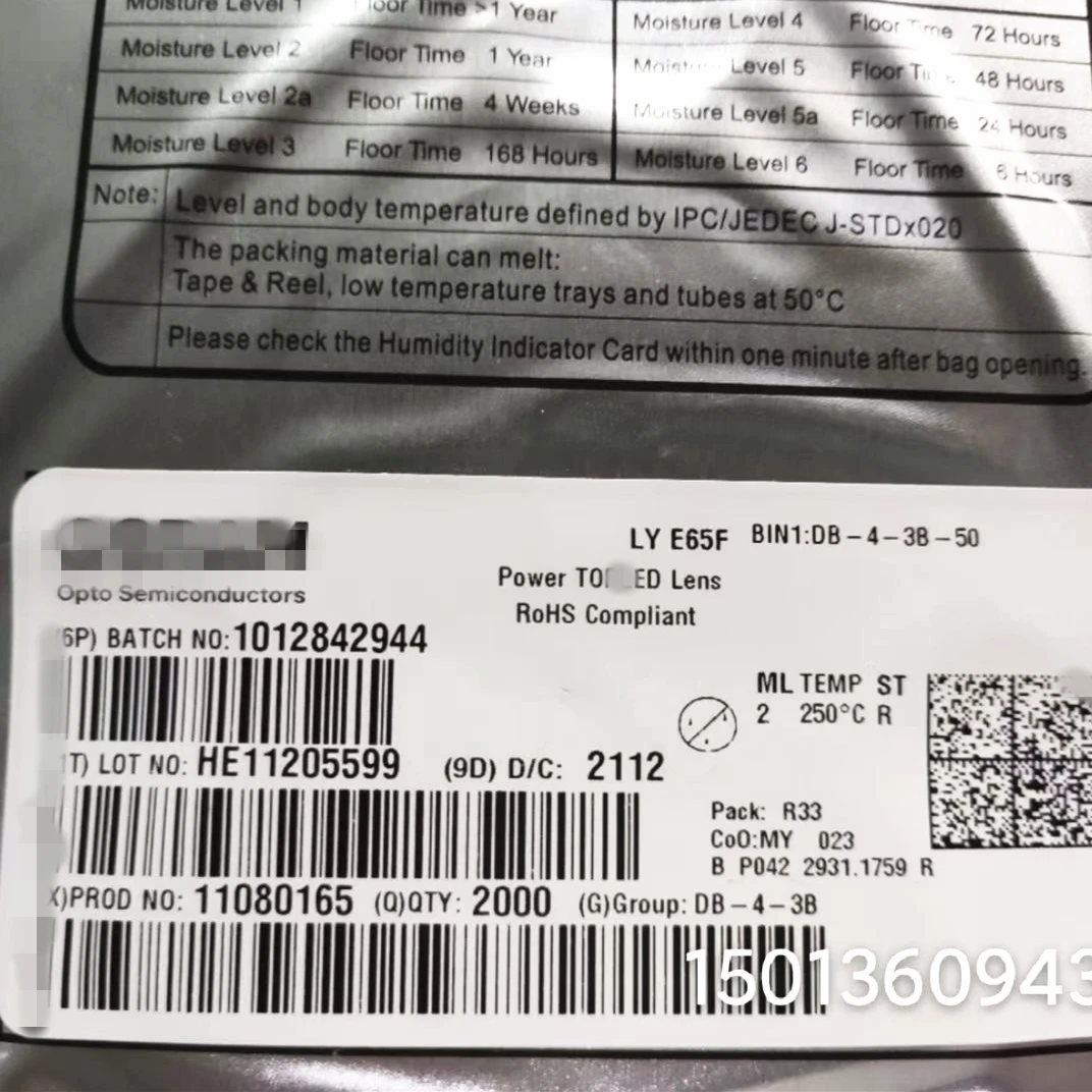 10pcs LA E65F LAE65F PLCC-4 Common Cathode 3528 50mA 2.15V 6275mcd 617NM AMBER RED LA E65F-CBEA-24-3A4B-Z Viewing Angle 60degree