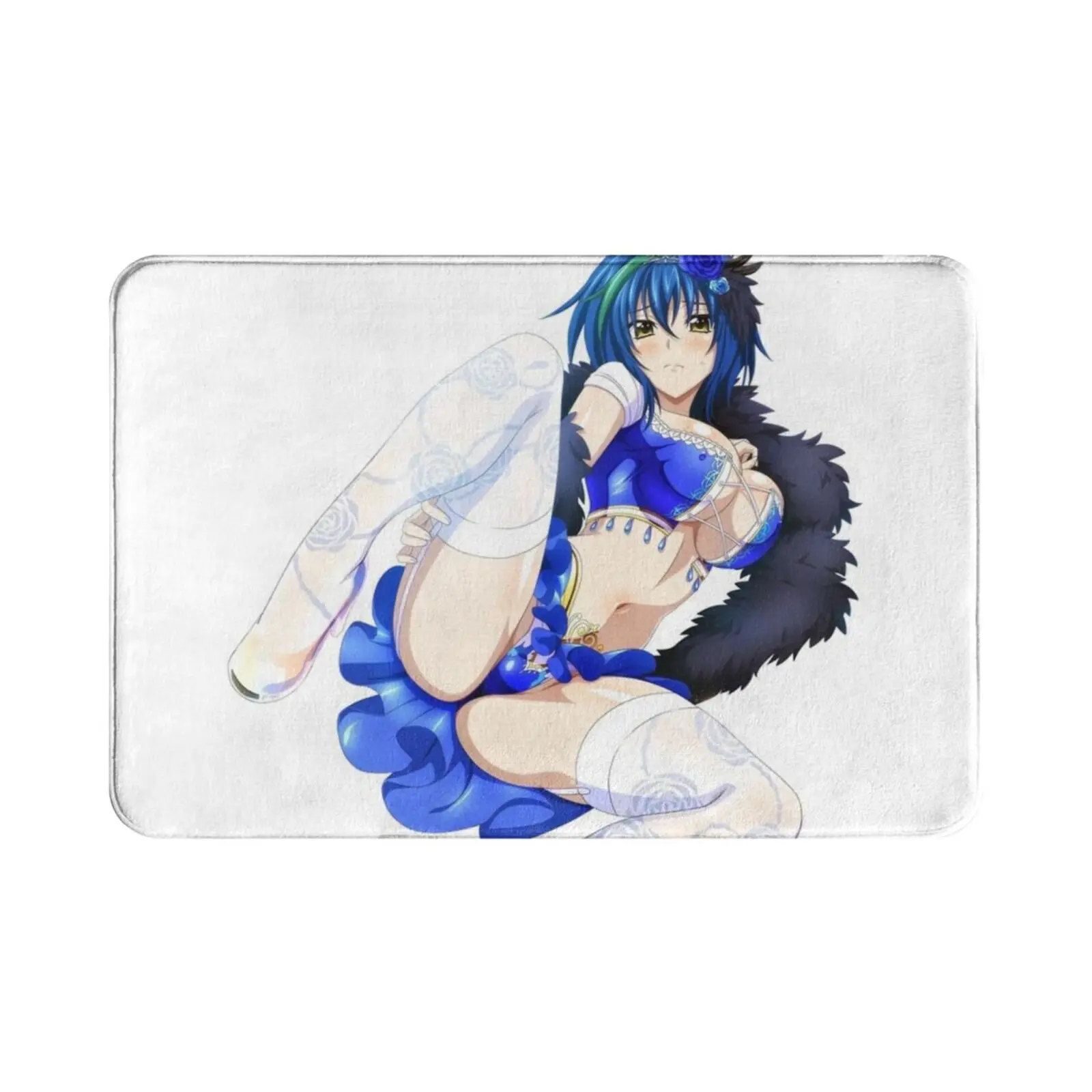 Lewd Anime Girl-Ecchi / Hentai Babe # 118-High School Dxd-Xenovia Quarta Carpet Mat Rug Cushion Soft High School Dxd