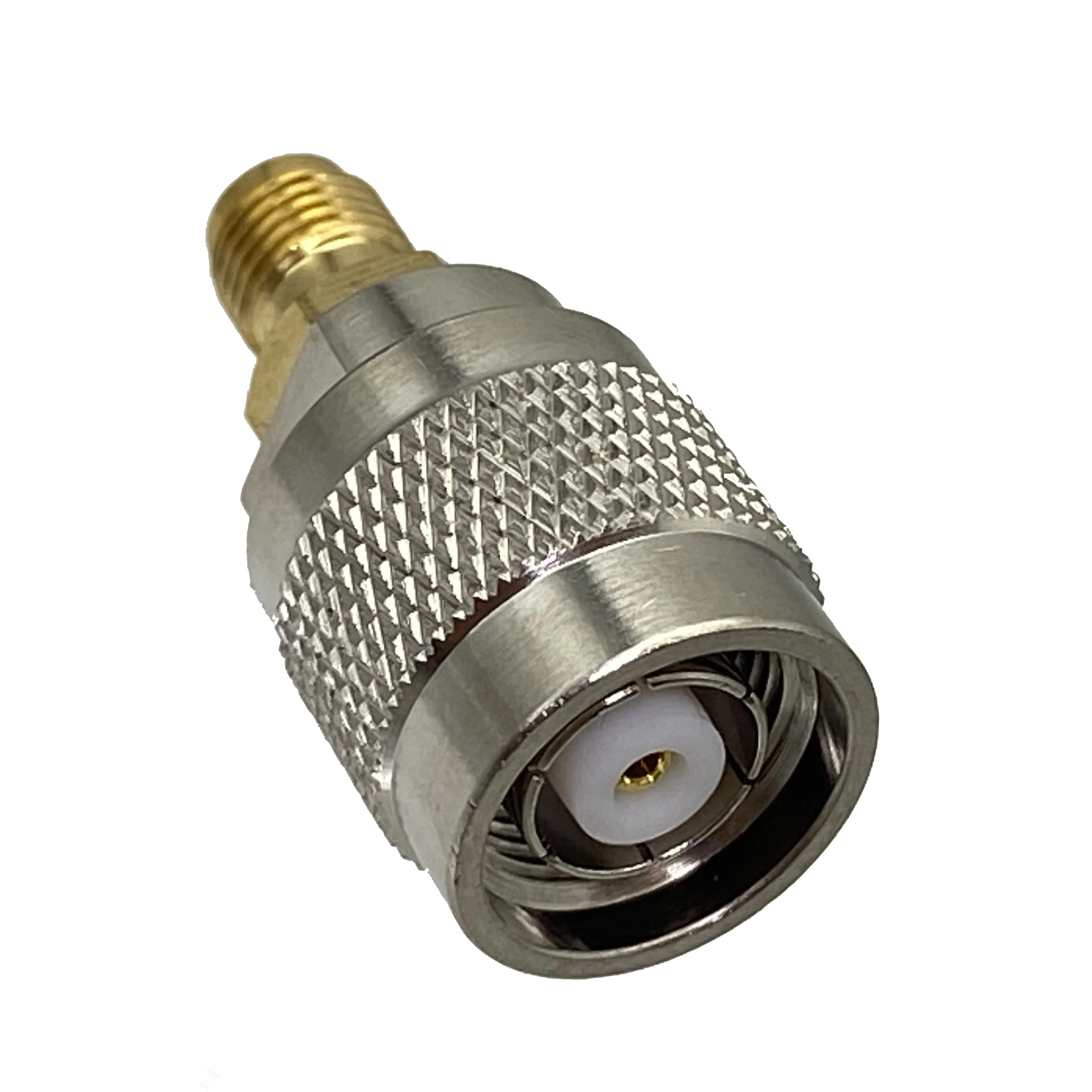 1Pcs Connector Adapter Rp Tnc Male Jack Naar Rp Sma Vrouwelijke Plug Wire Terminal Rf Coaxiale Converter Straight