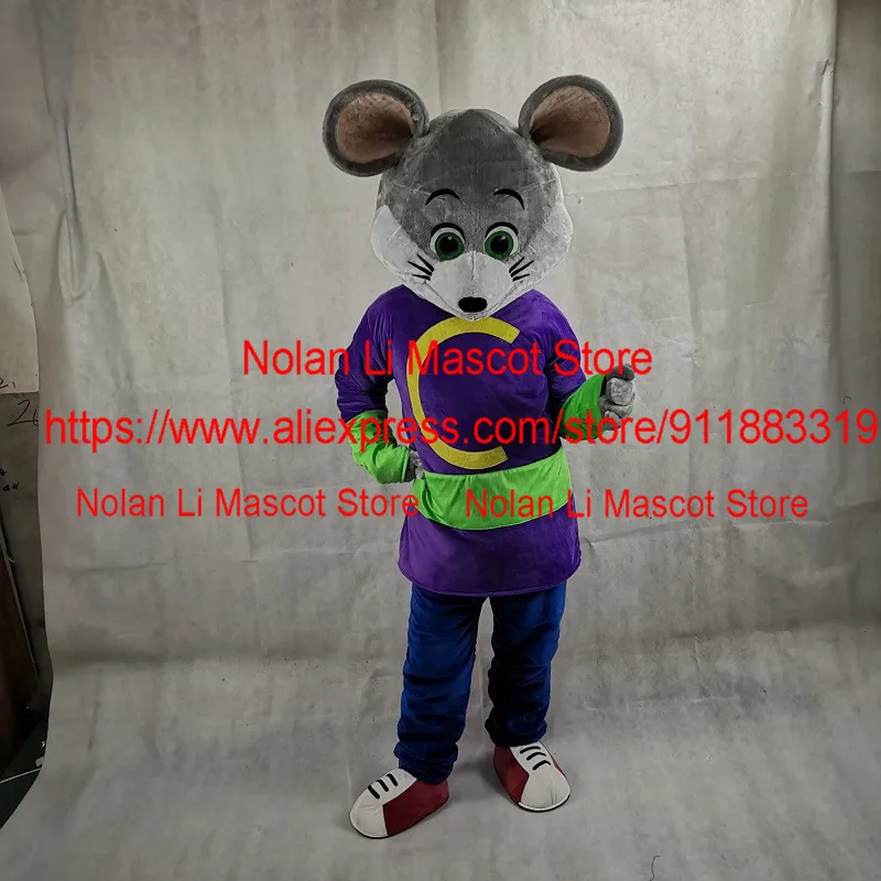 Cartoon Mouse Mascot Costume Set, Birthday Party Publicidade Display, Férias Atividades Atividades, Venda Quente, 1153