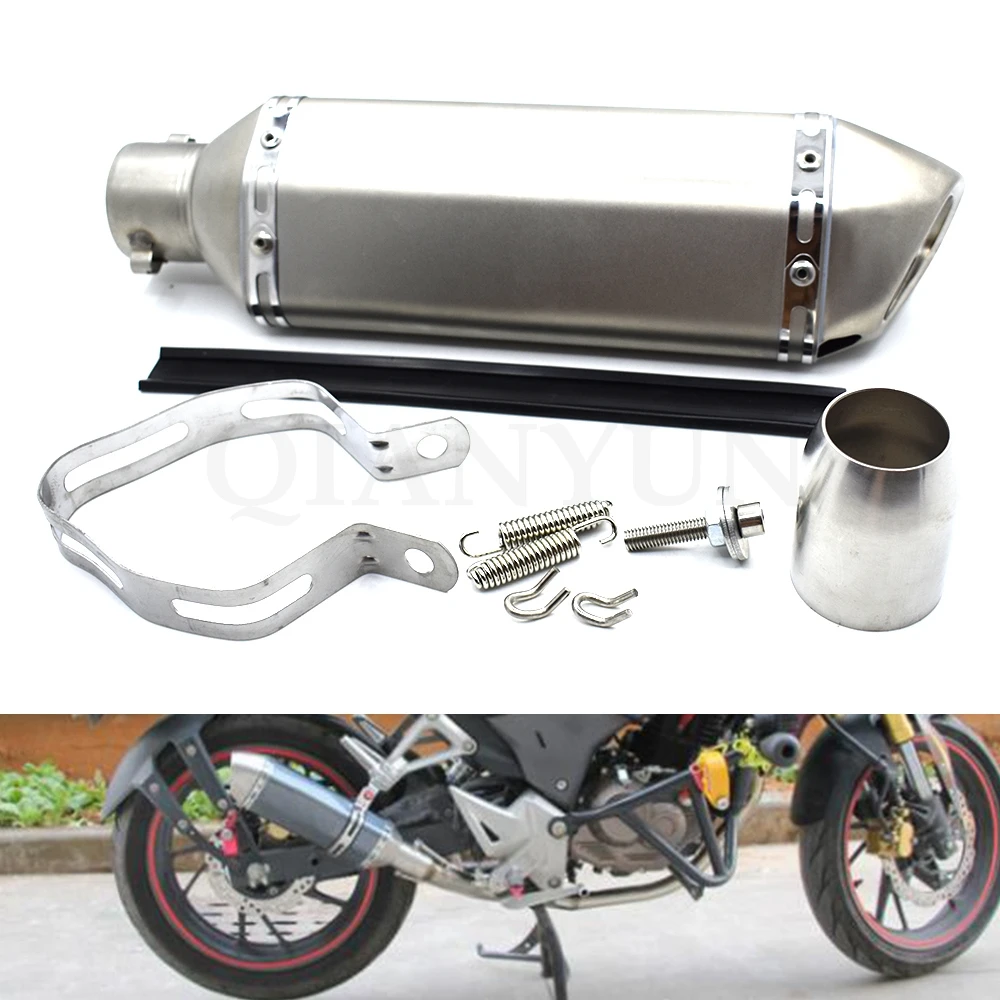 

Universal 38-51mm Modified Motorcycle Exhaust Pipe escape Muffler For DUCATI Monster 696 796 695 659 796 400 695 620 1100/S/EVO