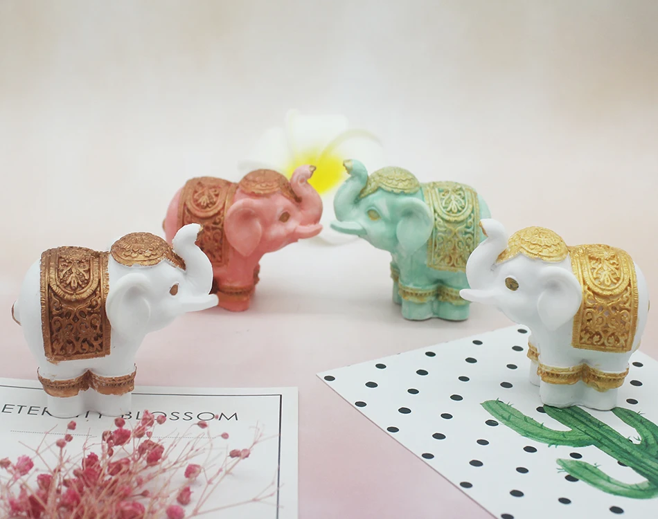 Lucky Elephant 3D Segment Incense Stone Incense Shigaomomusimo cake decorative mold silica gel mold C1362