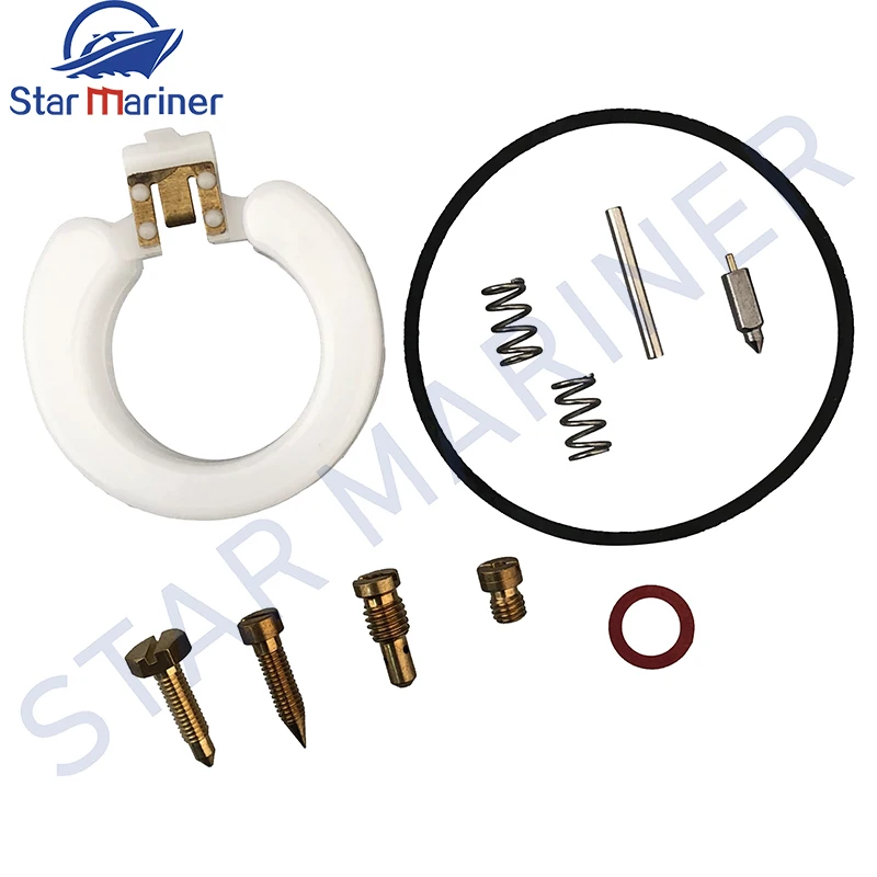 

93E11-W0093 Carburetor Repair Kit 93E11-W0093-00 For Suzuki Outboard Motor 15HP DT15 DT9.9 DF15 DF9.9 Boat Engine