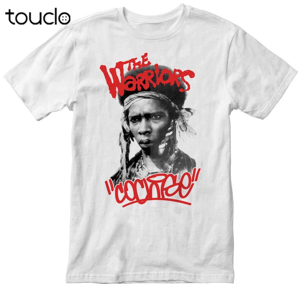 The Warriors Movie Cochise Men'S White T-Shirt - New - S M L Xl 2Xl 3Xl