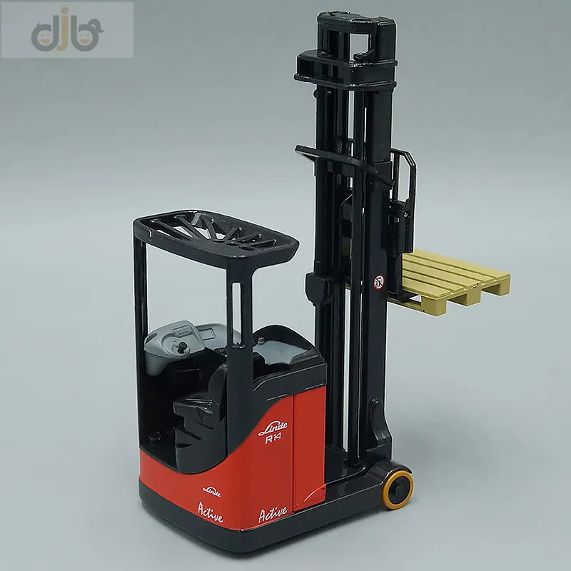 

1:25 Diecast Reach Truck Model Toys Linde Forklift R14S R16S R20S For Collection