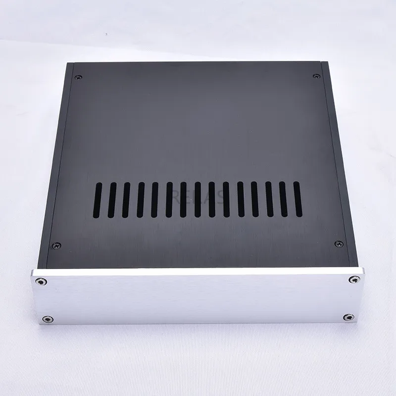 

T-2205 Full Aluminum Headphone Enclosure Amplifier Chassis DAC Box Premplifier Case BZ2205B