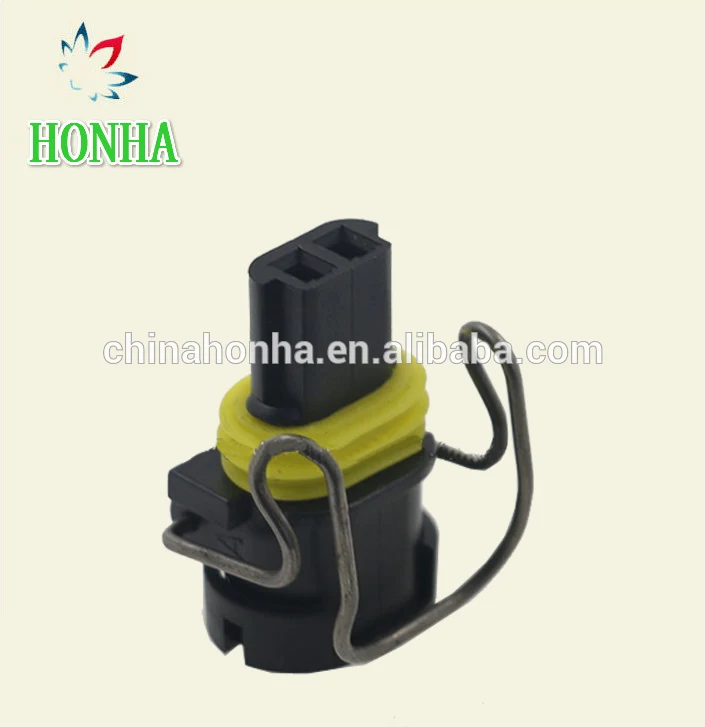 Free shipping 100 pcs DJ7024Y-1.5-21 Automotive 2 pin Fuel nozzle auto connector for E320 323 325 329 330 C7C9  with terminals
