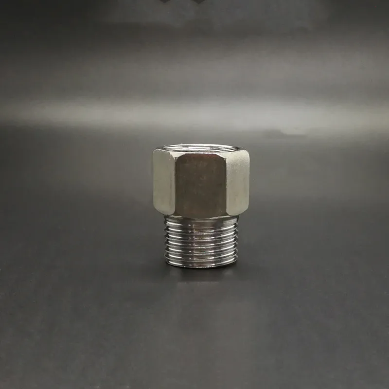 

1/2" 3/4" 1" BSP Female To Male Thread Stainless Steel Pipe Fitting Equal Reducing Coupler Connector