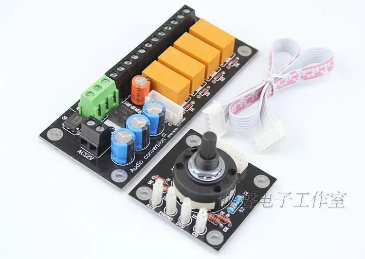 Клеммная проводка тип реле Регулировка Тип аудио выбор сигнала источник звука коммутационная Входная панель