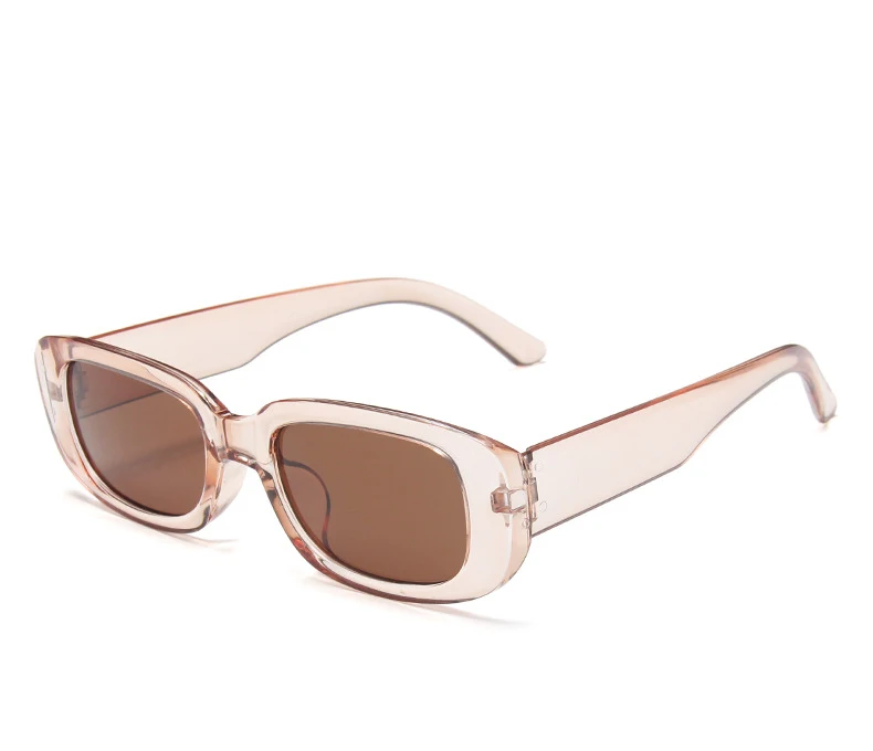Klassische Weiße Rechteckige frauen Sonnenbrille Neue Mode Kleine Retro Marke Designer Quadrat Sonnenbrille Weibliche Dame Brillen – Detail 14