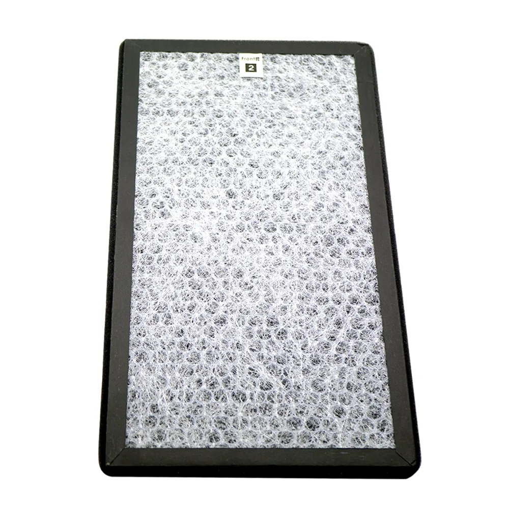 ヒープフィルターシャープ空気清浄機KC-D50-W、KC-E50、KC-F50、KC-D40Eヒープフィルター40*22*2.8センチメートル/activedカーボンフィルター40*22*0.8センチメートル