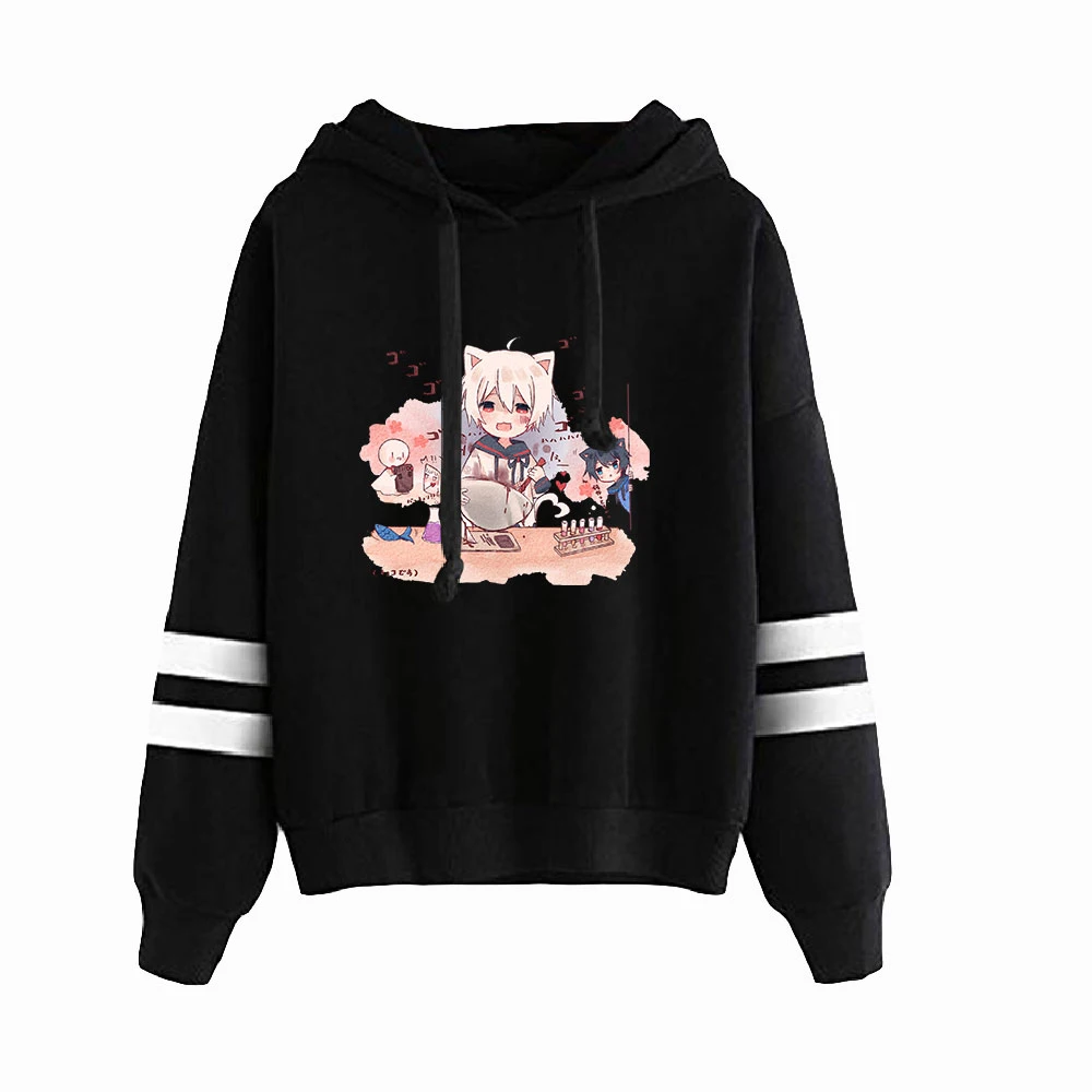 2021 Mafumafu Soraru Na De Regen Print Herfst/Winter Vakantie Preppy Casual Streetwear Nieuwigheid Stijl Mannen/Vrouwen Kawaii kleding