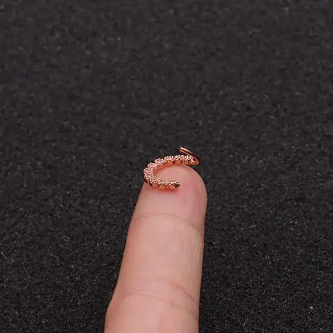 10 best sales छेदने वाला गुलाबी सोना - №8