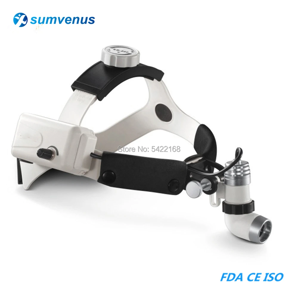 Dental ENT Surgical Medical Operation Examination Wireless Integrated LED 3W Headlight Headlamp Surgery Head Light Lamp Pets