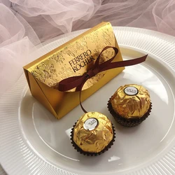 Creative Wedding Favors Supplies Candy Boxes Party Baby Shower Gift Ferrero Rocher Chocolates Box Sweet Gifts Bags Supplies