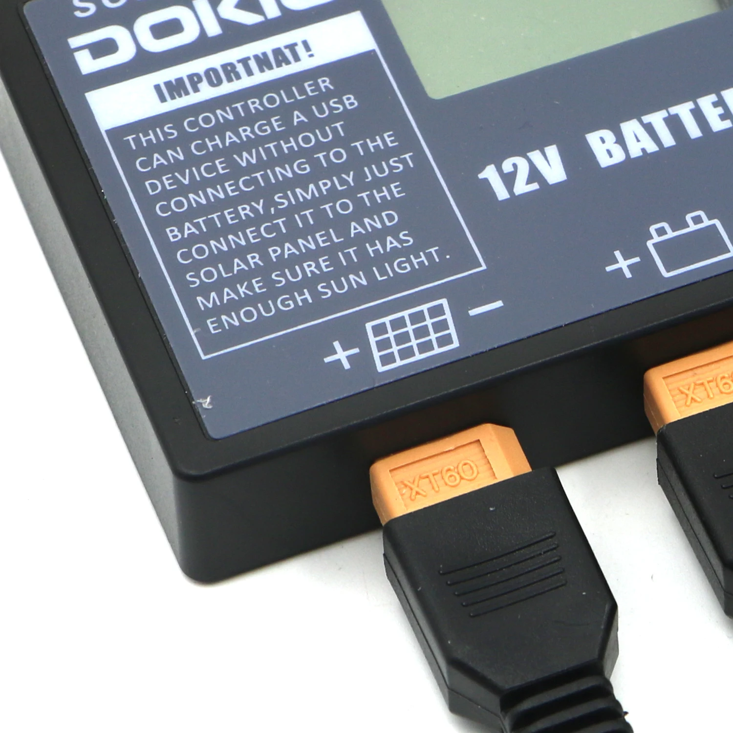 DOKIO Flexible folding solar panel Dedicated Solar controller for 12V battery USB solar controller 10A/20A solar controller