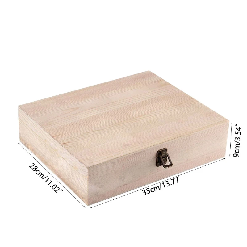 74 Grid Essential Oil Wooden Storage Box Aromatherapy Oil Bottle Organizer Gift Box Multi Square Essential Oil Case Organizer