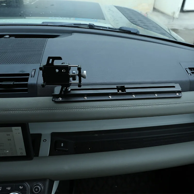

For Land Rover Defender 110 2020-24 Aluminum Alloy Car Phone Holder Mobile Phone GPS Navigation Bracket Car Interior Accessories
