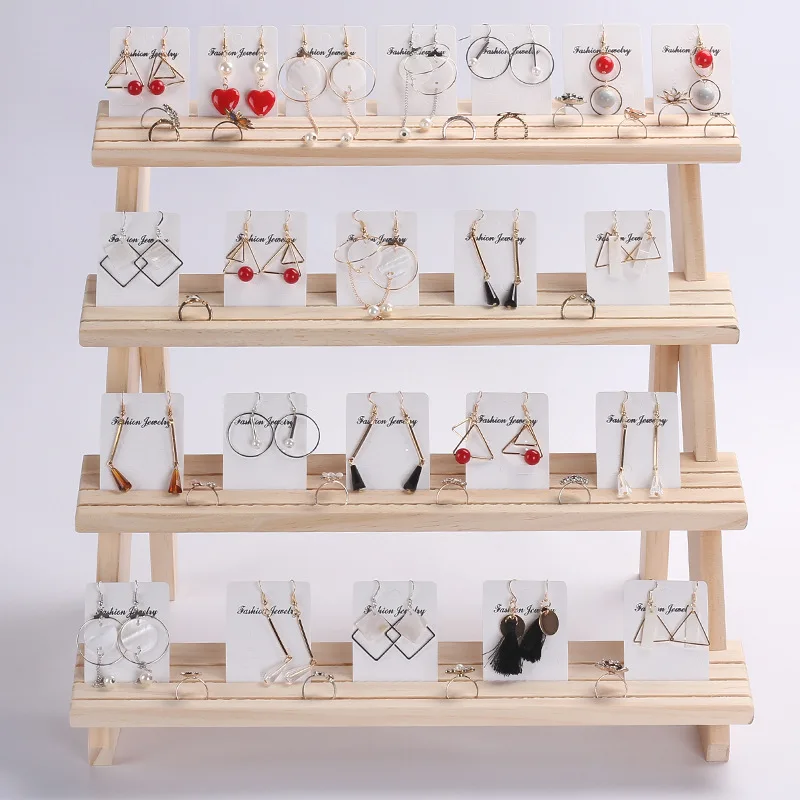 

New Arrival New Stud Earrings Organizer for Women Jewelry Holder Organizer Earrings RingStand Display Jewellery Display Storage