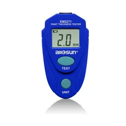 All Sun EM2271 Russia Manual Digital Mini Car Paint Thickness Meter Paint Thickness Gauge Auto Coating